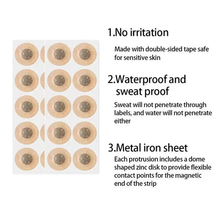 10/100/200 Pcs Nasal Strips Magnetic Nose Patches Nose Breathe Strips Suction Iron Sleep Increase Air Anti Snoring Tool Dilators