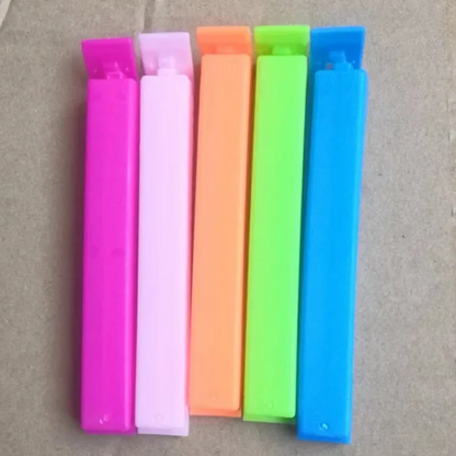 Colorful Reusable Food Bag Sealing Clips Set