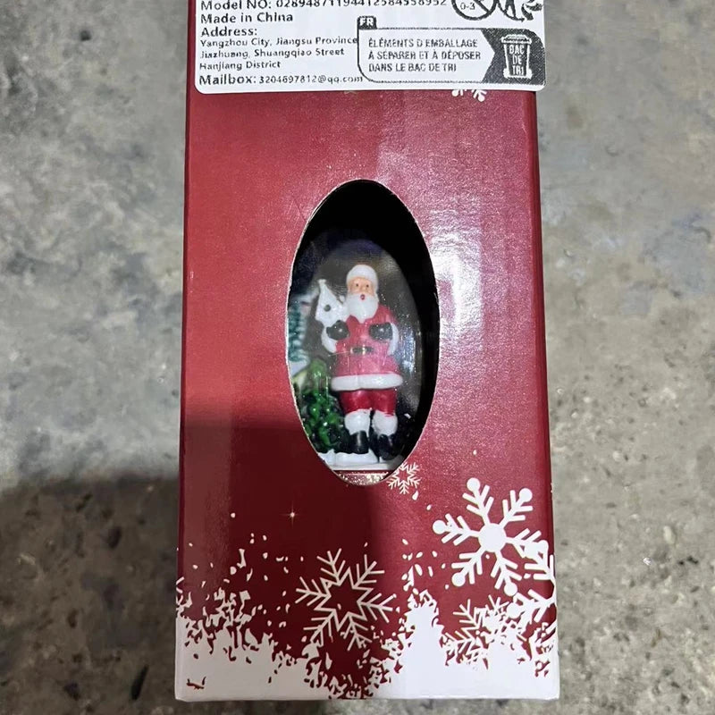 2025 Christmas Phone Booth Lights Ornament