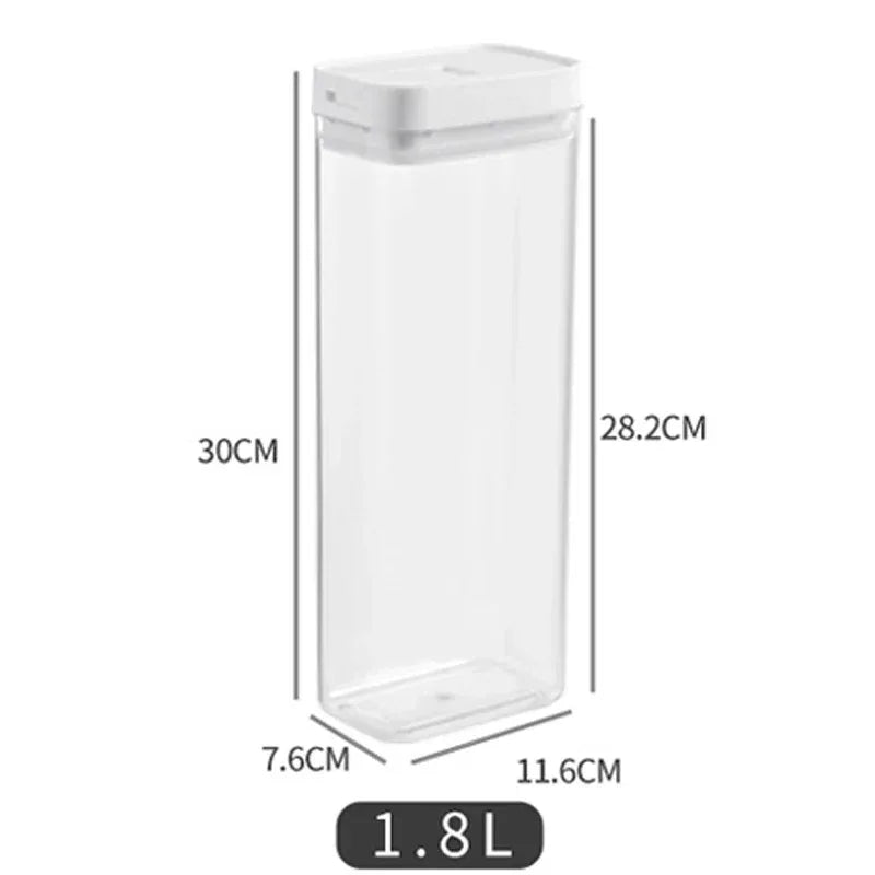 Airtight Pasta Storage Container Large Capacity Jar