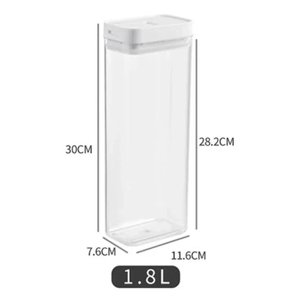 Airtight Pasta Storage Container Large Capacity Jar