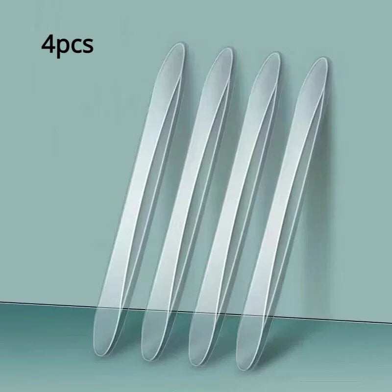 2/4Pcs Auto Car Door Edge Protection Guards Buffer Trim Molding Protection Strip Scratch Protector Car Door Crash Bar