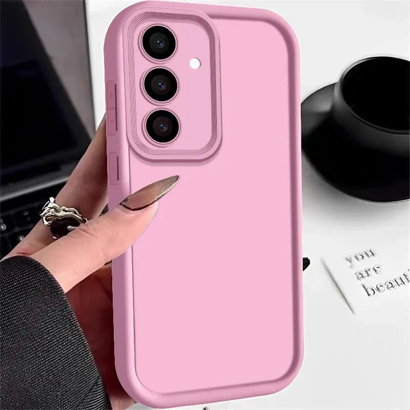 Candy Color Soft TPU Silicone Phone Case for Samsung
