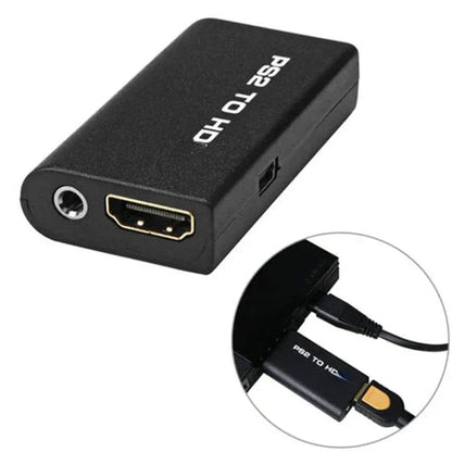 PS2 to HDMI Converter 1080P HD Video Adapter