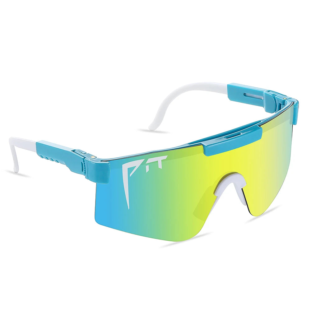 Youth Stylish Windproof Sunglasses Men Women Anti-Dust Colorful Goggles for Skateboard Cycling Hiking Running Outdoor Sports