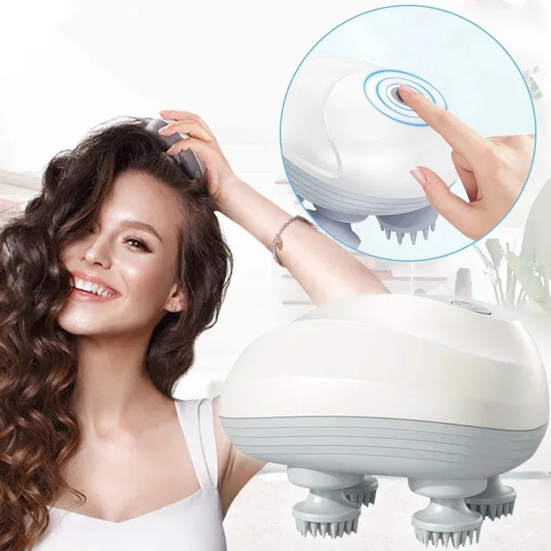 Deep Scalp Massager – Electric Head Cleaning & Relaxation Tool