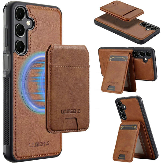 Detachable Leather Wallet Case for Samsung Galaxy