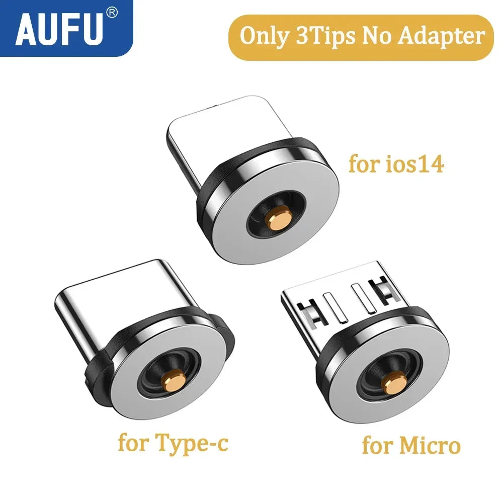 540° Magnetic USB-C Adapter Type-C Fast Charging