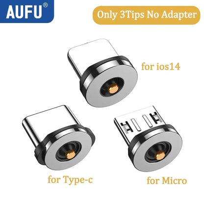 540° Magnetic USB-C Adapter Type-C Fast Charging