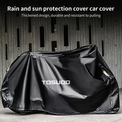 TOSUOD Bicycle Rain Cover For Bike Motorcycle Dust And Rainproof Cover Large Opening Easy To Carry All-Inclusive Design