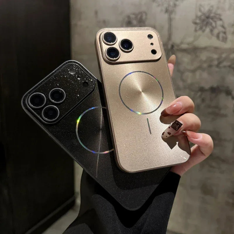 Magnetic Glitter Aurora MagSafe Case for iPhone