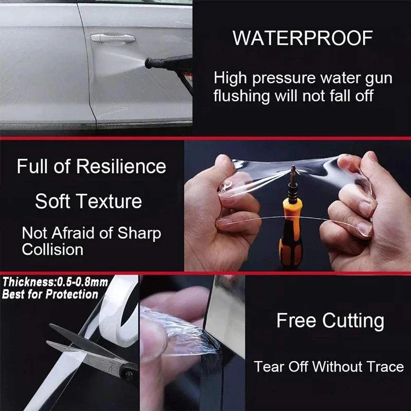 Transparent Nano Car Door Sill and Bumper Protection Film Strip