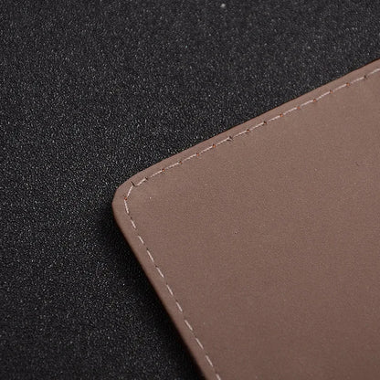 1pc PU Leather Business Card Holder With Magnetic Buckle Slim Pocket Name Card Holder Large Capacity Portable Credit Card Case
