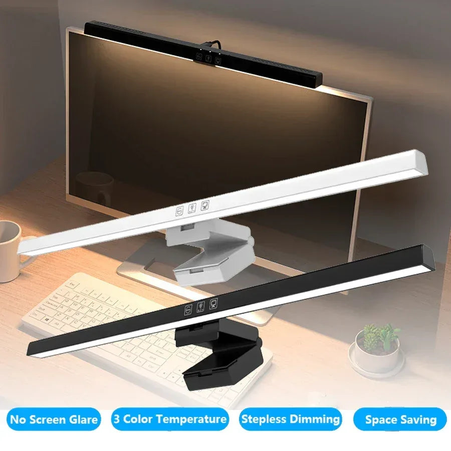 50cm Computer Monitor Light Bar Screen Hanging Lights Stepless Dimming USB Desk Lamp For Study Reading Light Table Monitor Lamp - Urbizia