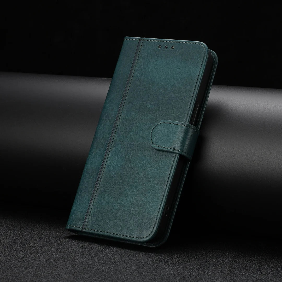 Leather Magnetic Flip Wallet Case For Redmi Note 15 Pro Plus 15 Pro 15 14 Pro Plus 14 Pro 14s 14 Phone Book Case Cover