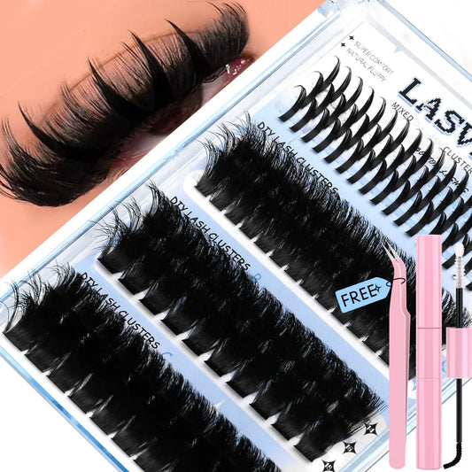 DIY Lash Cluster Kit 4-in-1 Fluffy Extensions