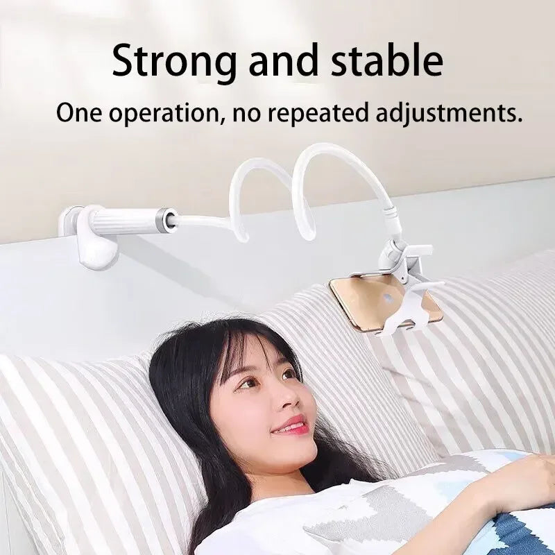 360 Clip Mobile Phone Holder Stand Portable Flexible Lazy Bed Desktop Bracket Desk Mount Stand Base For iPhone Samsung Xiaomi - Urbizia