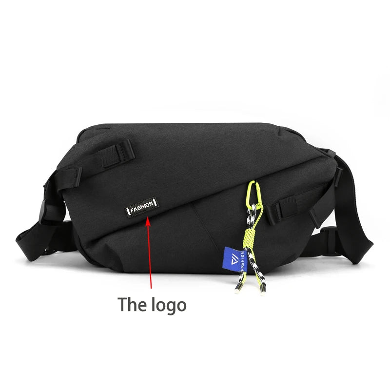 High Quality Nylon Panelled Waist Packs 2026 New Brand Unisex Chest Pack Casual Outdoor Travel Crossbody Bag Men Wasit Belt Bags