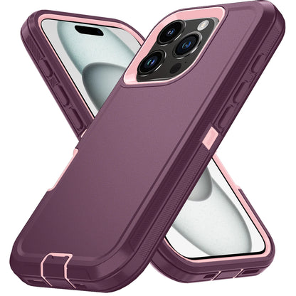 Armor Defender iPhone Case with Stand – PC + TPU