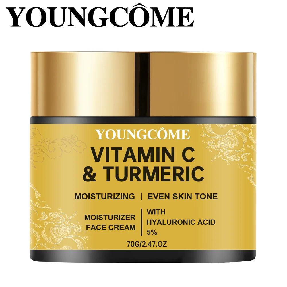Turmeric Vitamin C Face Cream for Bright & Firm Skin