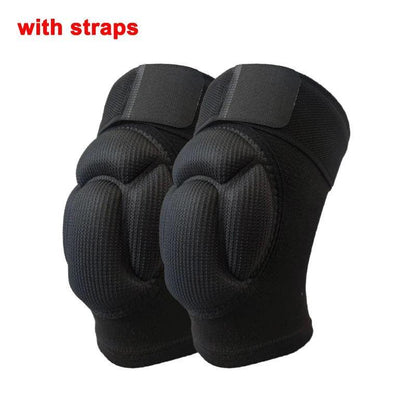 1Pair Thickened Protection Sports Kneepad Gym Support Fitness Gear Gear Basketball Brace Protector Male/Female Non Slip Pads - Urbizia