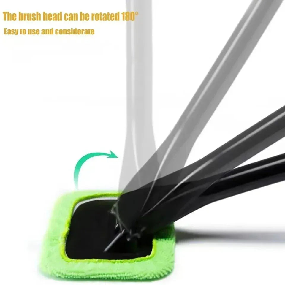 Car Window Cleaner Brush Kit – Interior & Windshield Wiper - Urbizia