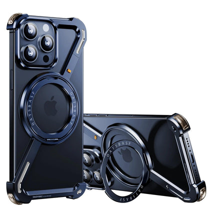 Z Shape Metal Case for iPhone 16 Pro Max