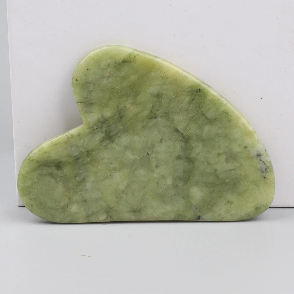 Natural Jade Gua Sha Tool for Face & Neck Massage