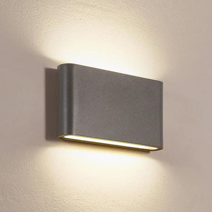 IP65 Waterproof Aluminum LED Wall Sconce – 6W or 12W, Up-Down Light