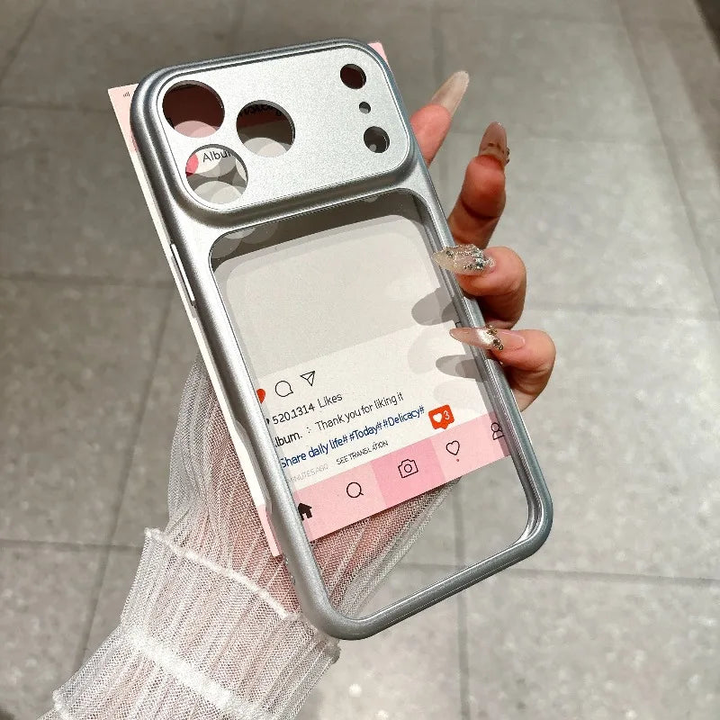 Silicone Camera Touch Buttons Crystal Clear Case for IPhone 18 16 15 14 13 Pro Max 17 Air Candy Lens Protection Shockproof Cover