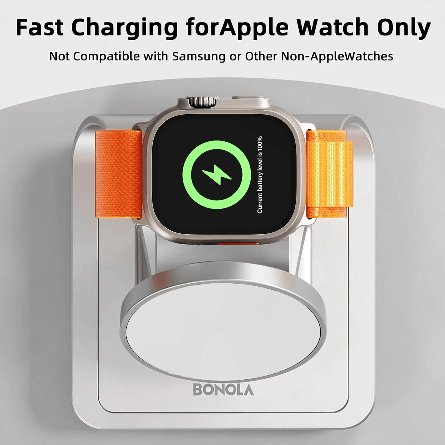 Bonola Magnetic 3 in 1 Wireless Charger for iPhone 17/16/15/13/14/12 30W Wireless Charging Station for Apple Watch/AirPods Pro