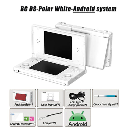 Anbernic RG DS Dual 4.0” IPS Screen Video Game Console Android 14 Support Dual Application On Split Screens & Hall Switch Chip