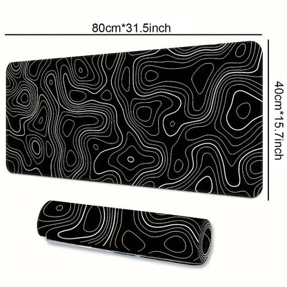 1PC Large Mouse Pads For Desk, Gaming Mouse Pad, Mouse Pad with Stitched Edges and Non-Slip Rubber Base, Extended Mouse Pad - Urbizia