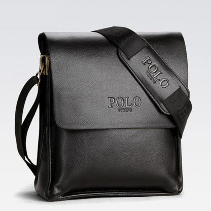 Men's Trendy Inclined Shoulder Bag Leisure Business Single Shoulder Polo Vertical Bag