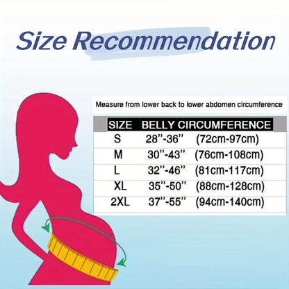 Pregnant Women Support Belly Band Back Clothes Belt Adjustable Waist Care Maternity Abdomen Brace Protector Pregnancy
