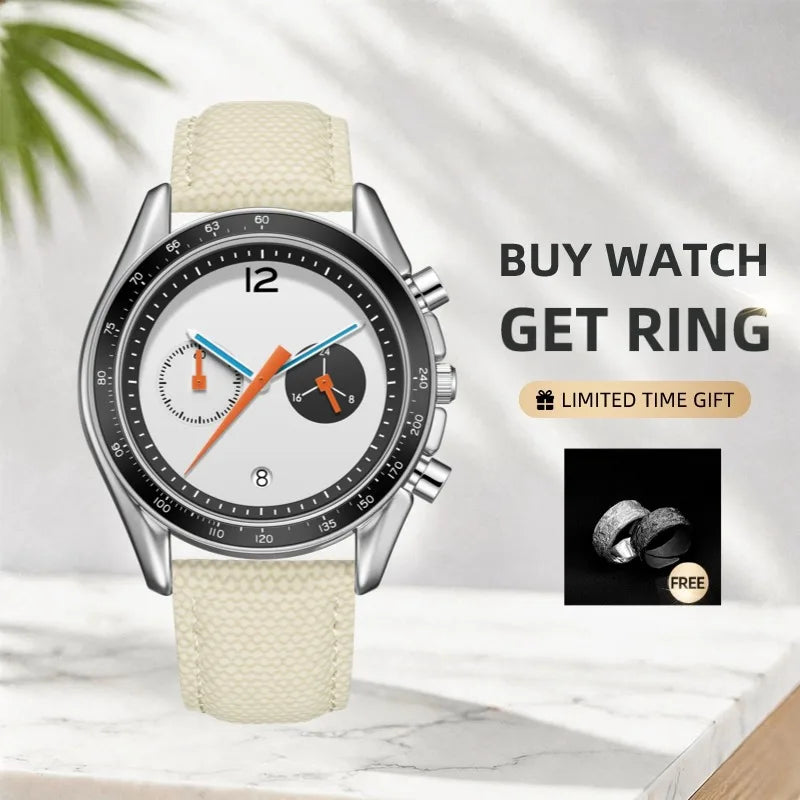 CILOA Watches Men Elegant High-End Men's Luxury Movement Wrist Men's Gift Waterproof Watch Man