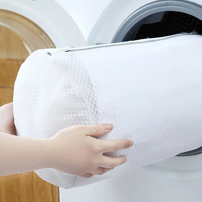 Mesh Shoe Cleaning Bag with Zipper Protection