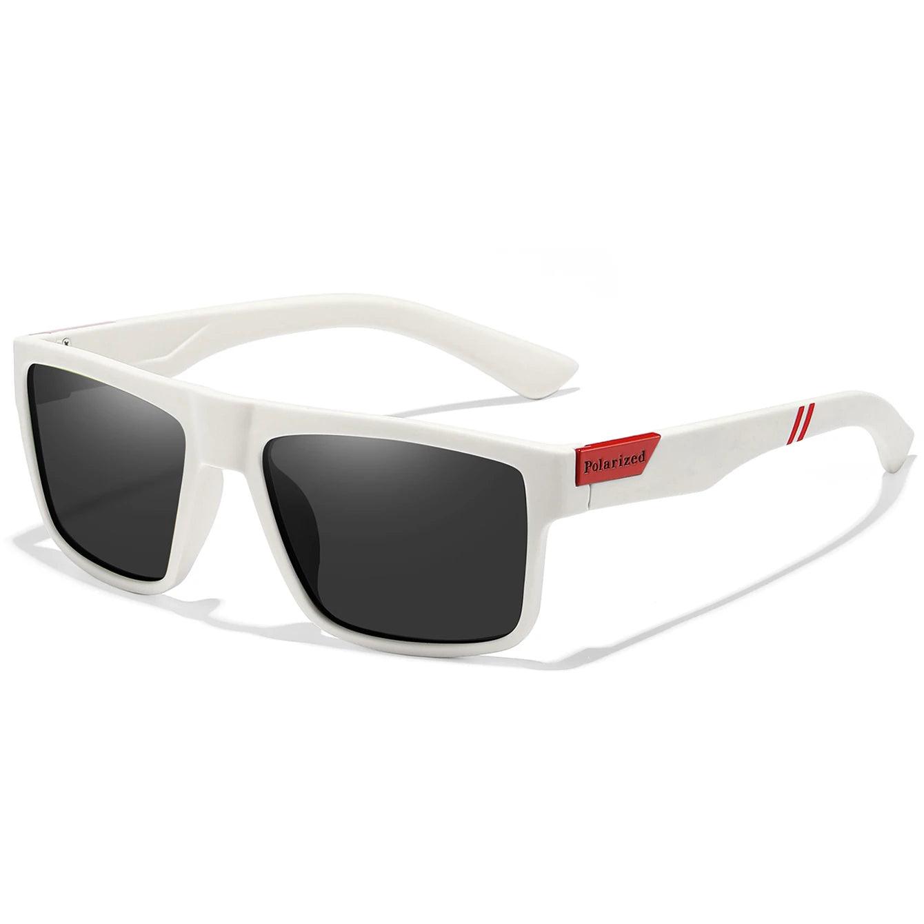 Retro Square Polarized Cycling Sunglasses UV400 Unisex