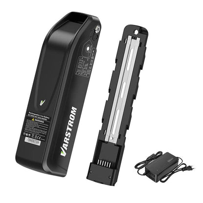 [US Stock] Varstrom Electric Bike Battery Hailong 48V 52V 20AH 30A Downtube Pack with 21700 Battery Cells 40A BMS for BBS02 TSDZ8 EBike Motor