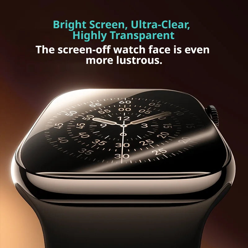 SAMZHE Screen Protector For Apple Watch Series 11/10/9/8/7/6 SE/SE2/SE3 40-46MM Full-coverage Protector Softened Protector Film