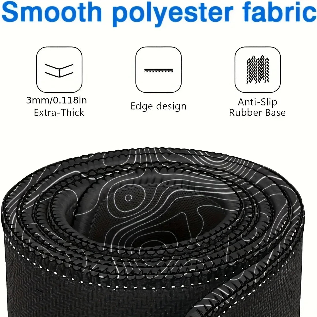 1PC Large Mouse Pads For Desk, Gaming Mouse Pad, Mouse Pad with Stitched Edges and Non-Slip Rubber Base, Extended Mouse Pad - Urbizia