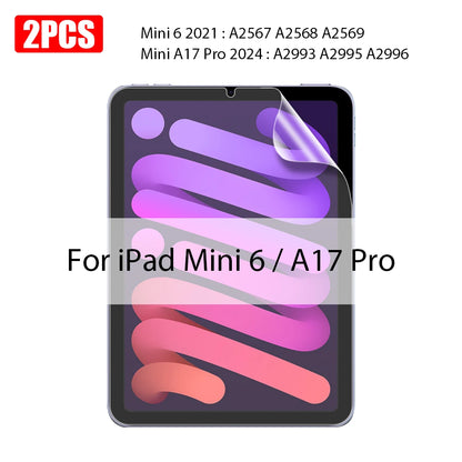 Like Paper Film Screen Protector Air 11 M3 M4 2026 11th A16 10th Generation For Ipad Pro 13 12.9 M5 Air 5 4 Mini 6 7 Matte Film