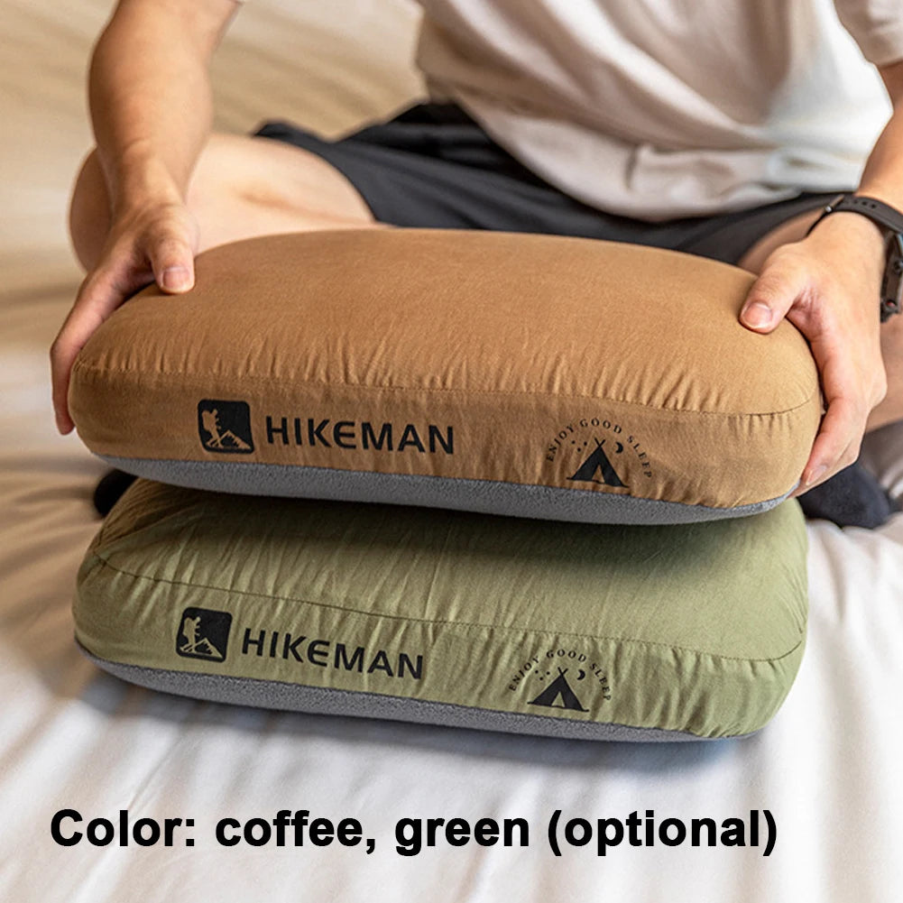 Soft Slow Rebound Memory Foam Pillow Outdoor Camping Travel Cervical Pillow NoonBreak Pillow Neck Support Sleeping