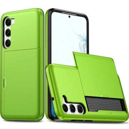 Wallet Card Holder Shockproof Case for Samsung Galaxy
