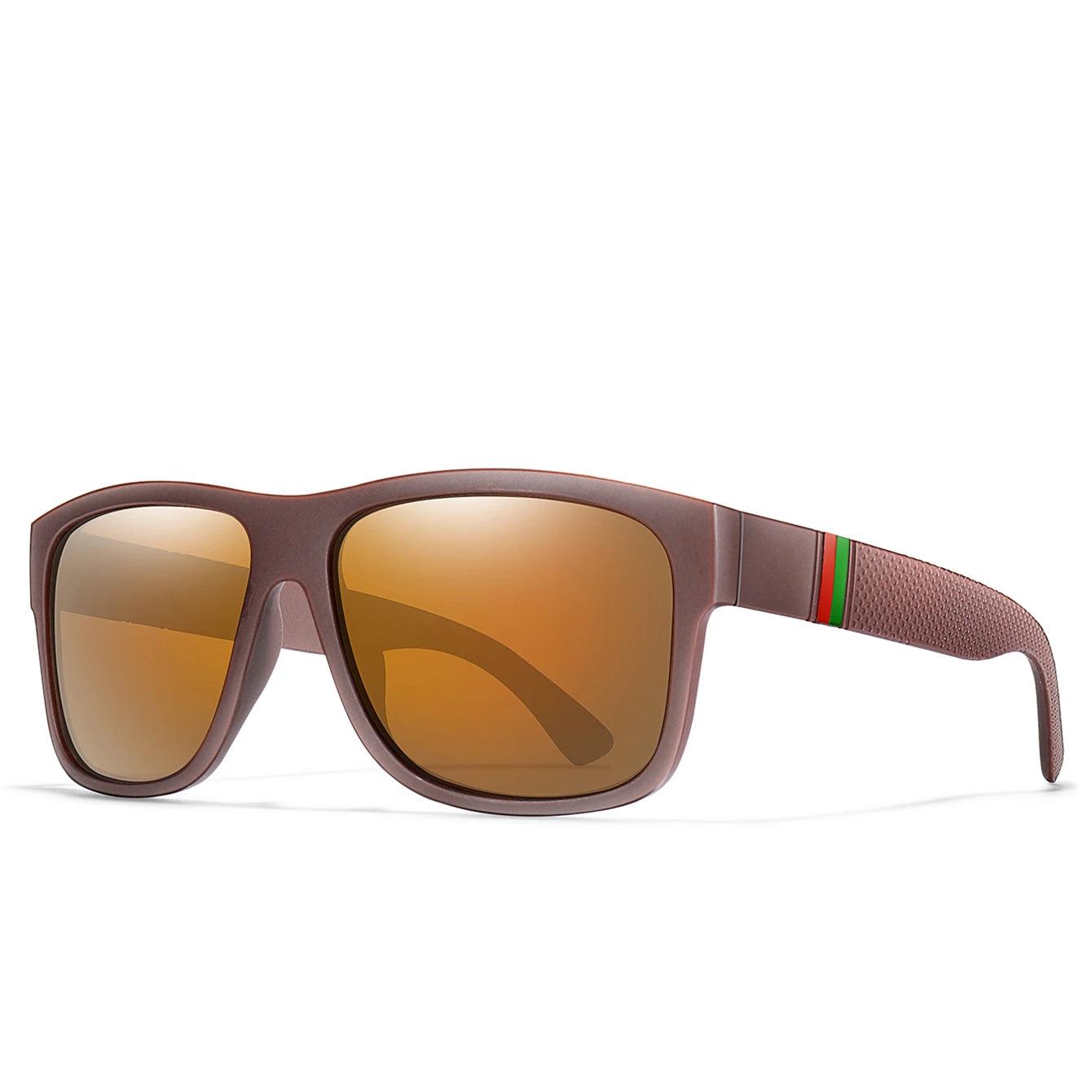 Classic Square Polarized UV400 Sunglasses for Men