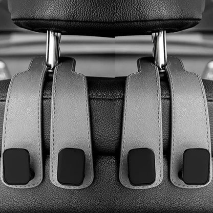 Car Headrest Hooks Hanger for Bags Seat Back Organizer Holder Clips Auto Fastener Hooks Car St - Urbizia