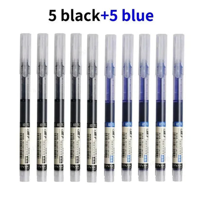 10-Piece Needle Tip Gel Pen Set – Smooth Writing - Urbizia