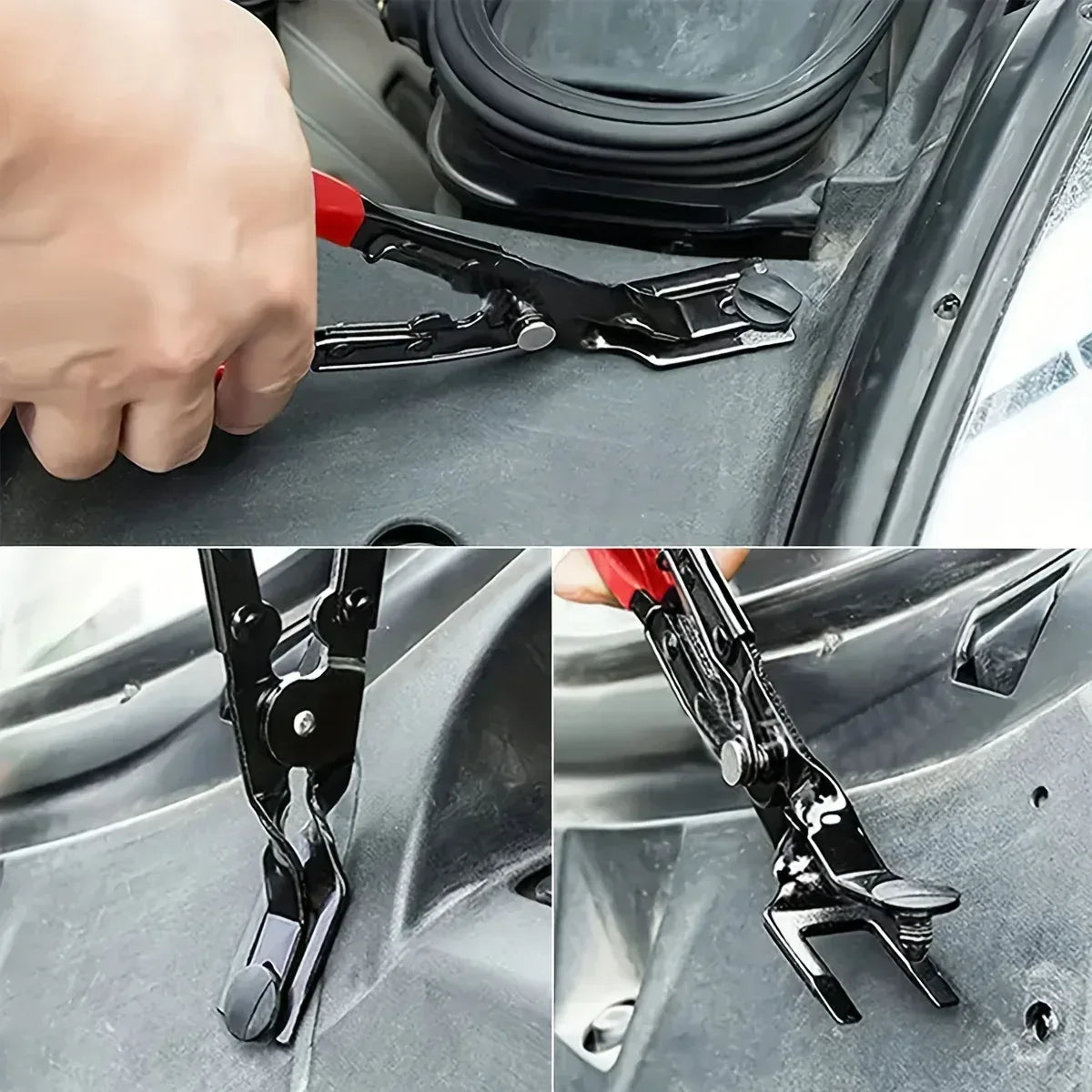 Fastener Remover Car Trim Rivet Removal Pry Tool Repair Kit for Automotive Door Panel,Upholstery,Dashboard,Plastic Fasteners - Urbizia