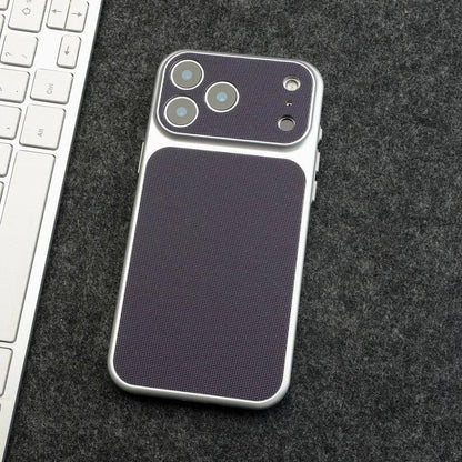Vintage Woven Leather Textured Case for iPhone