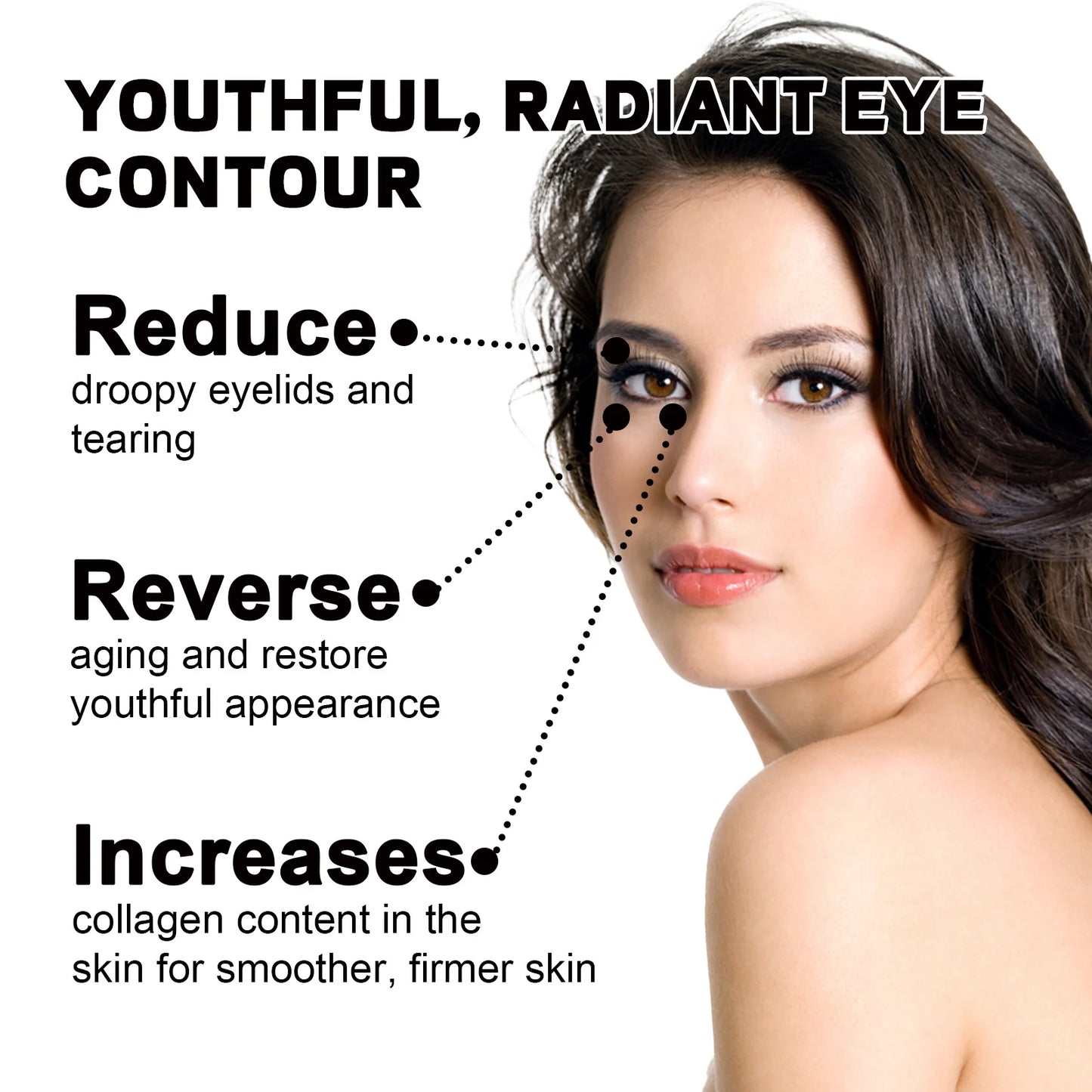 Instant Collagen Firming Eye Cream,Instant Firming&Lifting,Hydrolyzed Collagen Boost,Quickly Reduce Puffiness&Fade Dark Circles,Long Lasting Hydration&Barrier Moisture Retention,Instant&Long Term Anti Aging,Gentle & For All S